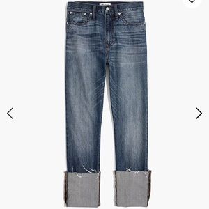 Madewell Rigid Straight Crop Jeans 26